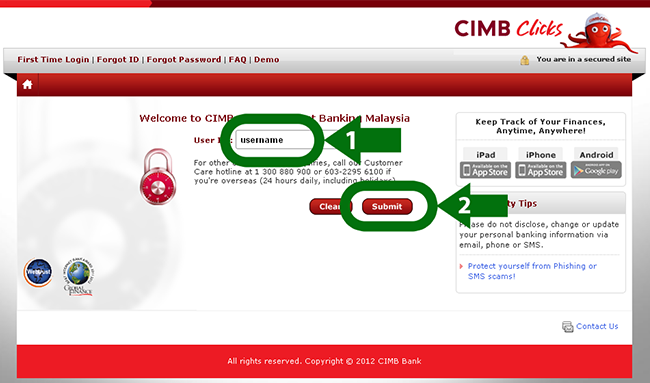 Hours service 24 cimb customer CIMB Bank