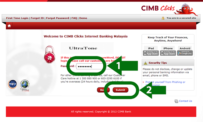 Cimb clicks malaysia hotline